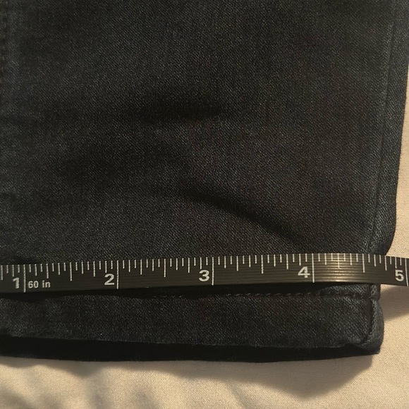 TINSELTOWN Juniors' Pom Pom High Rise Skinny Jeans Size 5 - NWT - Deep Blue - Picture 9 of 10